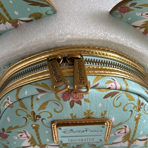 Regal Carousel Disney Parks Loungefly Mickey Main Attraction Backpack #7 NWT - Picture 6 of 11